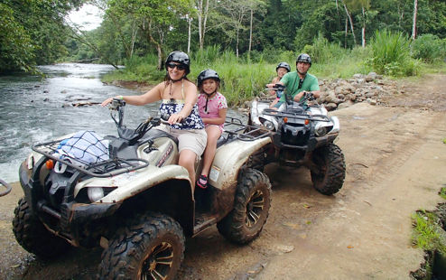 On the way to the hot springs with LaFinca Costa Rica