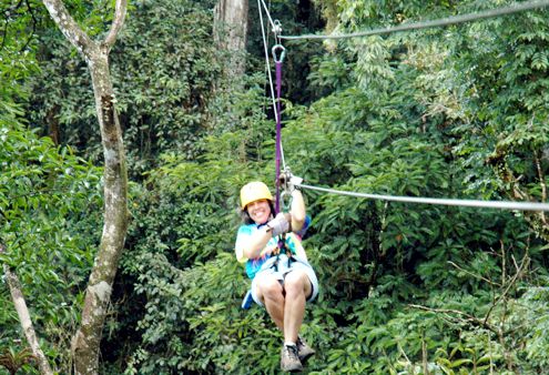 Adventures in La Finca - ziplines, canopy tour