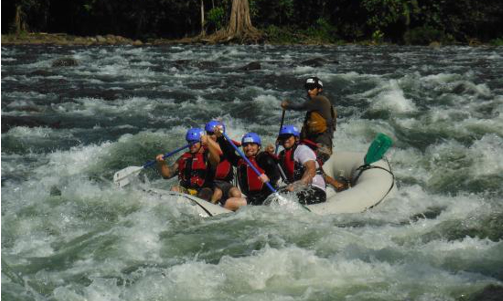 Rafting the Sarapiqui River, Costa Rica